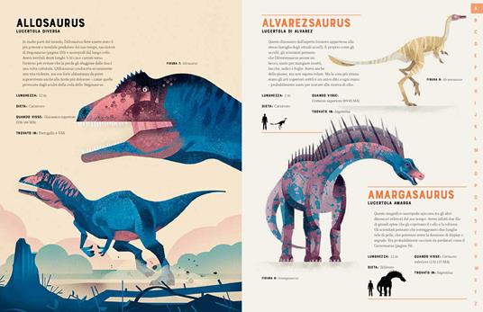 Dizionario dei dinosauri. Una guida illustrata dalla A alla Z su ogni dinosauro mai scoperto. Ediz. a colori - Dieter Braun - 3