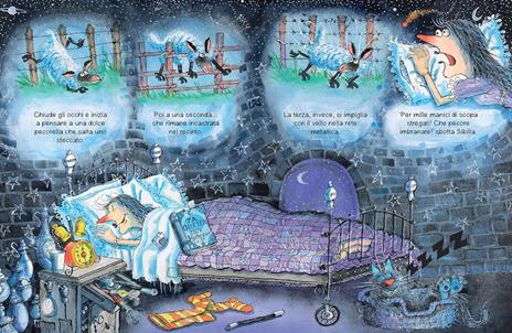 L'ora (di dormire) delle streghe. La strega Sibilla e il gatto Serafino. Ediz. a colori - Valerie Thomas - 3