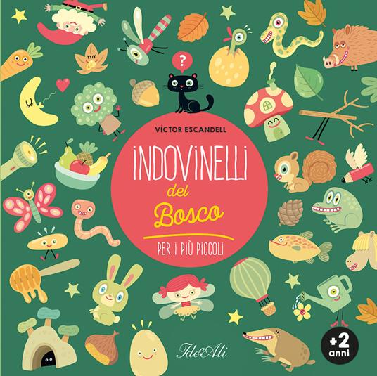 Indovinelli del bosco per i più piccoli. Ediz. a colori - Victor Escandell - copertina