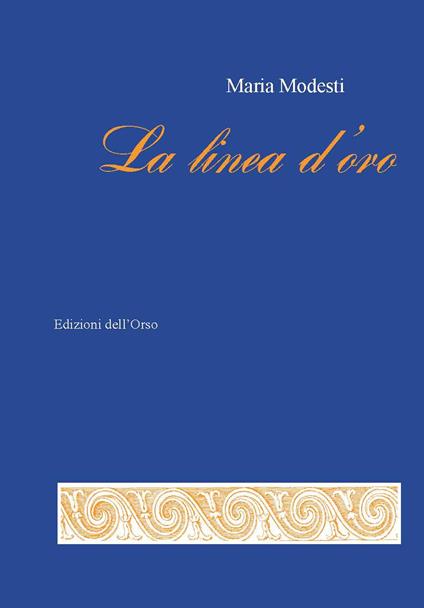La linea d'oro - Maria Modesti - copertina