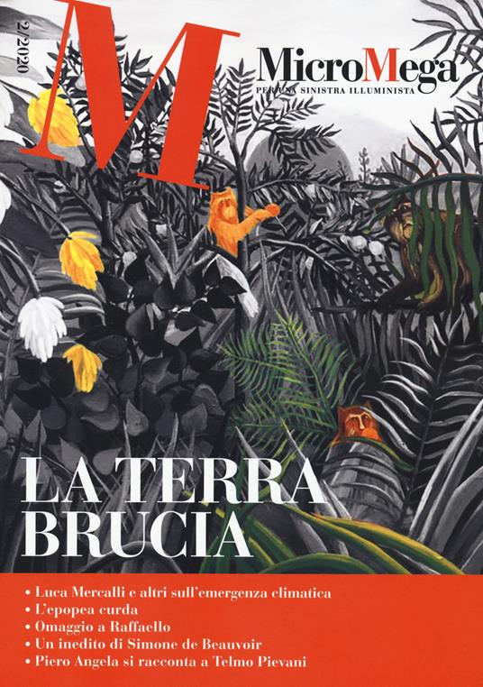 Micromega (2020). Vol. 2: La terra brucia - copertina