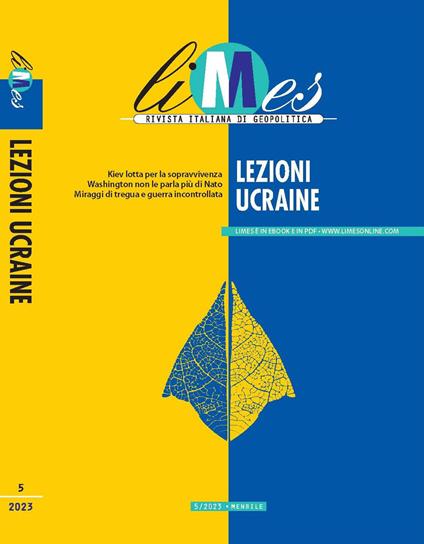 Limes. Rivista italiana di geopolitica (2023). Vol. 5: Lezioni ucraine - copertina