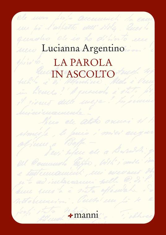 La parola in ascolto - Lucianna Argentino - copertina