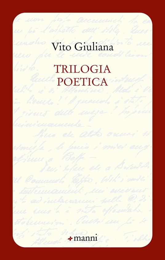 Trilogia poetica - Vito Giuliana - copertina