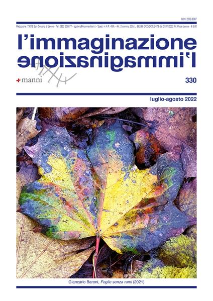 L'immaginazione (2022). Vol. 330: Luglio-agosto - copertina