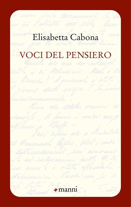 Voci del pensiero - Elisabetta Cabona - copertina