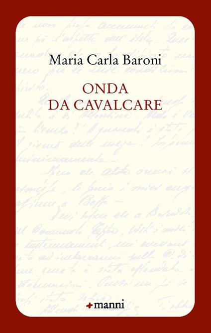 Onda da cavalcare - Maria Carla Baroni - copertina