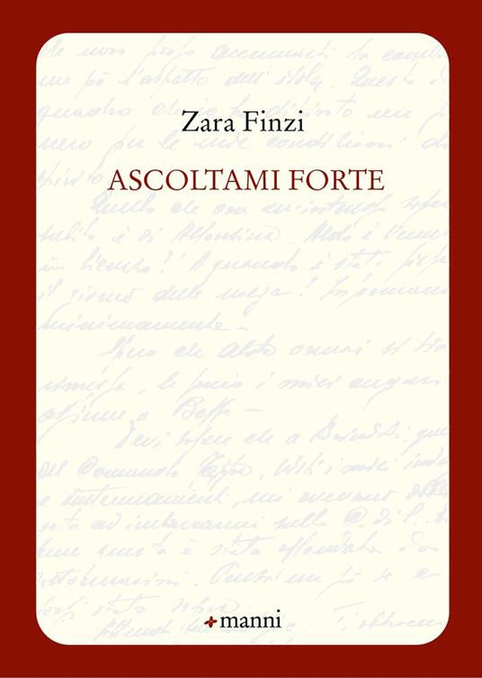Ascoltami forte - Zara Finzi - copertina