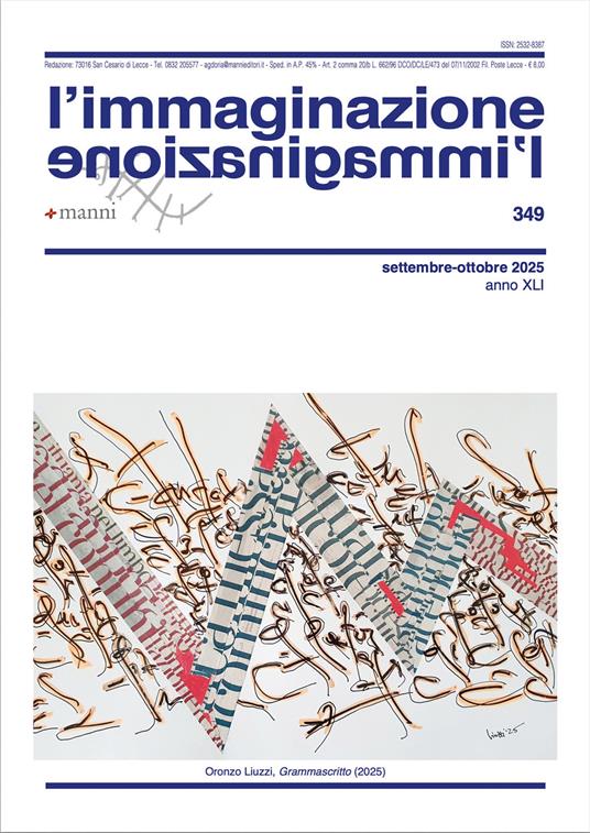 L'immaginazione (2025). Vol. 349: Settembre-Ottobre - copertina