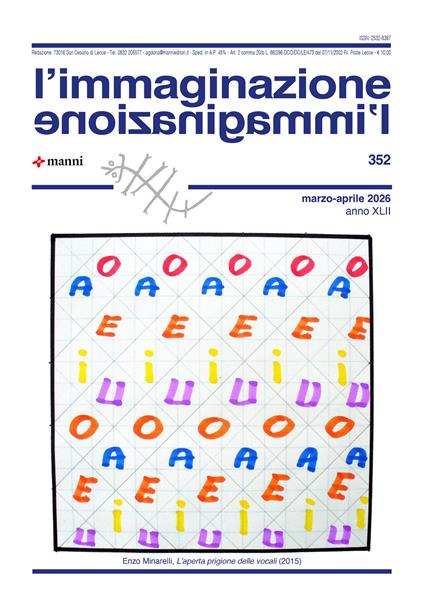 L'immaginazione (2026). Vol. 352: Marzo-Aprile - copertina