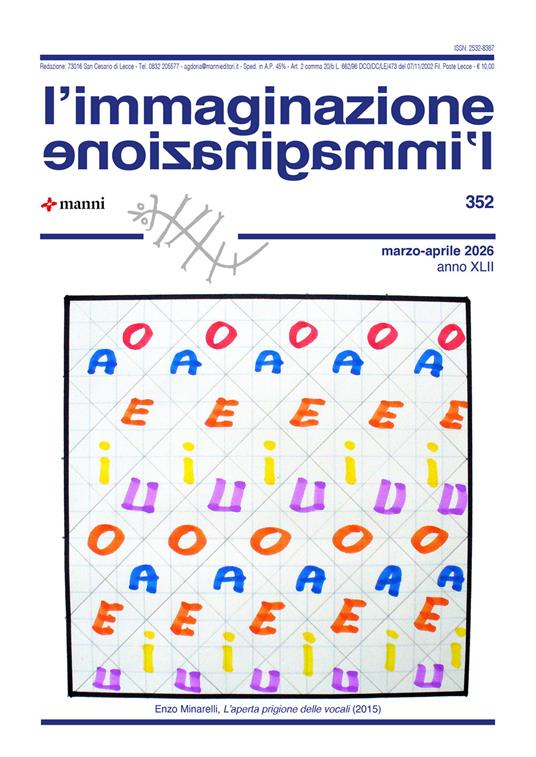L'immaginazione (2026). Vol. 352: Marzo-Aprile - copertina