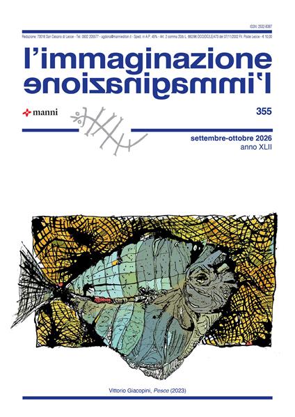 L'immaginazione (2026). Vol. 355: Settembre-Ottobre - copertina