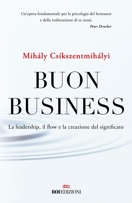 Buon business. La leadership, il flow e la creazione del significato - Mihály Csíkszentmihályi - copertina