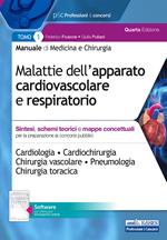 Manuale di medicina e chirurgia. Con software di simulazione. Vol. 1: Malattie dell'apparato cardiovascolare e respiratorio. Sintesi, schemi teorici e mappe concettuali.