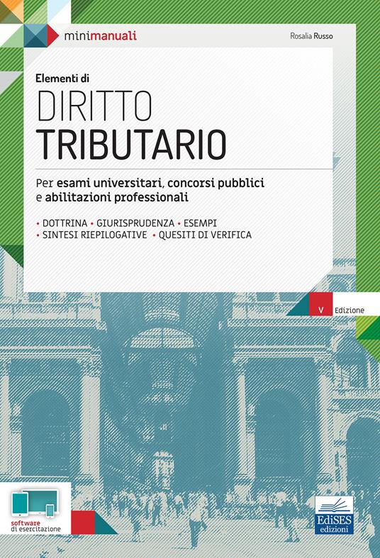 Elementi di Diritto tributario. Per esami, concorsi pubblici e abilitazioni professionali. Con espansione online - Rosalia Russo - copertina