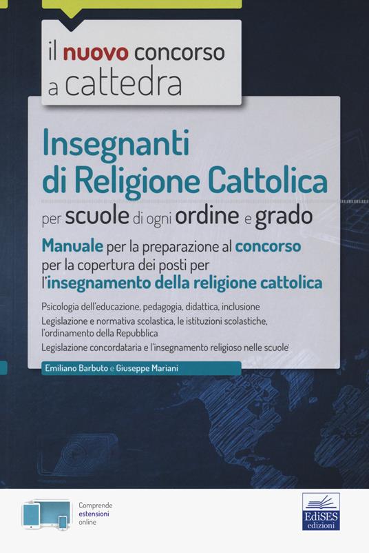 Concorso a cattedra insegnanti di religione - copertina