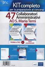 Kit concorso 47 collaboratori amministrativi Ao S. Maria Terni