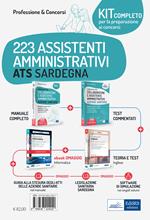 Kit concorso 223 Assistenti amministrativi ATS Sardegna. Volumi per la preparazione completa al concorso. Con ebook: La prova di informatica. Con espansione online. Con software di simulazione