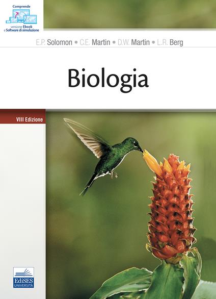 Biologia - Eldra P. Solomon,Linda R. Berg,Diana W. Martin - copertina