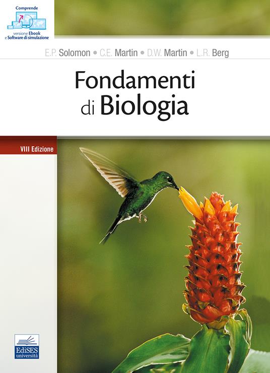 Fondamenti di biologia - Pearl Solomon Eldra,Charles E. Martin,Diana W. Martin - copertina
