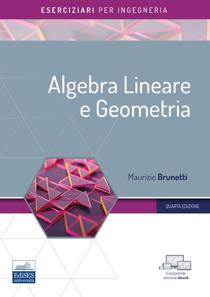 Algebra lineare e geometria - Maurizio Brunetti - copertina