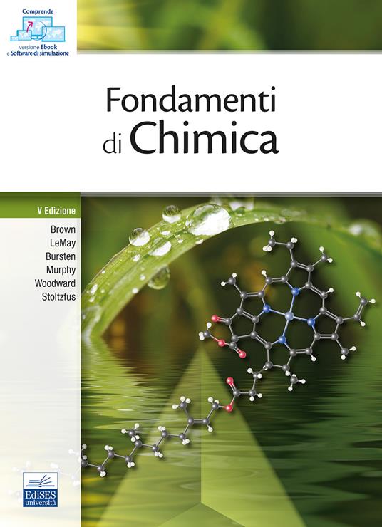 Fondamenti di chimica - T. L. Brown,H. E. LeMay,B. E. Bursten - copertina