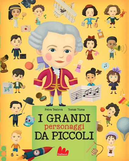 I grandi personaggi da piccoli - Petra Texlová,Tomás Tuma - copertina