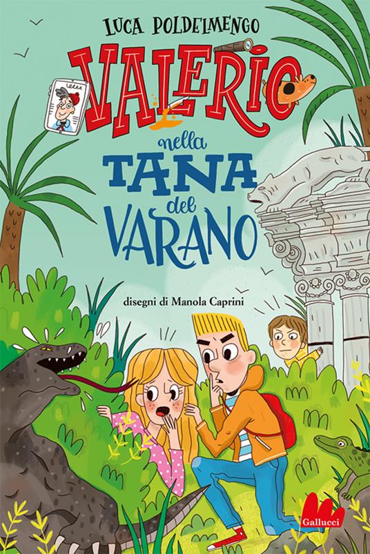 Valerio nella tana del varano - Luca Poldelmengo - copertina