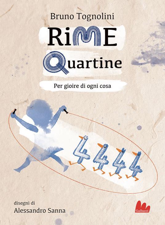 Rime quartine - Bruno Tognolini - copertina