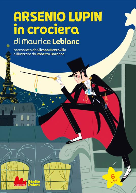 Arsenio Lupin in crociera di Maurice Leblanc - Silvano Mezzavilla - copertina