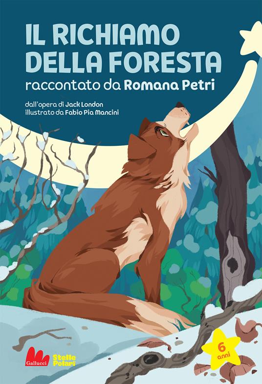 Il richiamo della foresta di Jack London - Romana Petri - copertina