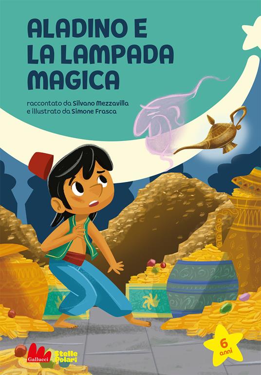 Aladino e la lampada magica. Ediz. a colori - Silvano Mezzavilla - copertina