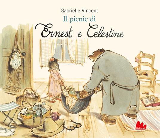 Il picnic di Ernest e Celestine. Ediz. a colori - Gabrielle Vincent - copertina