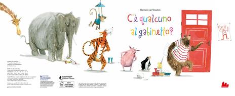 C'è qualcuno al gabinetto? Ediz. a colori - Harmen Van Straaten - 2