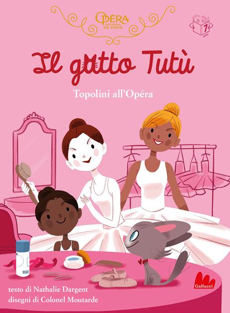 Il gatto Tutù. Topolini all'Opéra - Nathalie Dargent - copertina