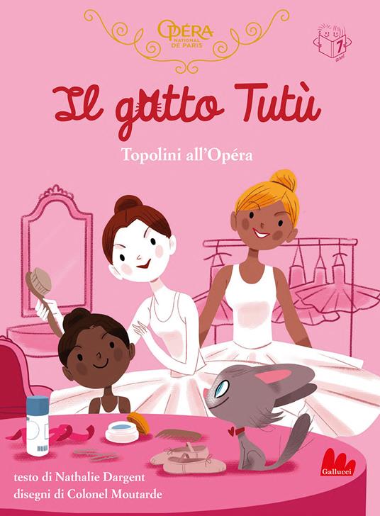 Il gatto Tutù. Topolini all'Opéra - Nathalie Dargent - copertina