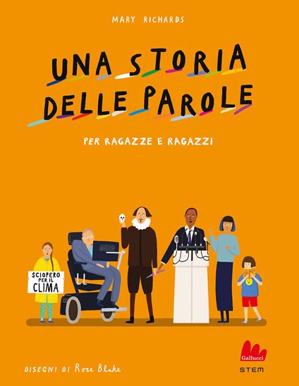Una storia delle parole per ragazze e ragazzi - Mary Richards - copertina