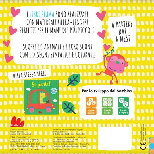 Quanti animali! Libro piuma. Ediz. a colori - Dawn Machell - 3