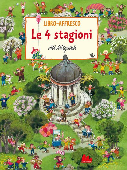 Le 4 stagioni. Libro-affresco. Ediz. a colori - Ali Mitgutsch - copertina