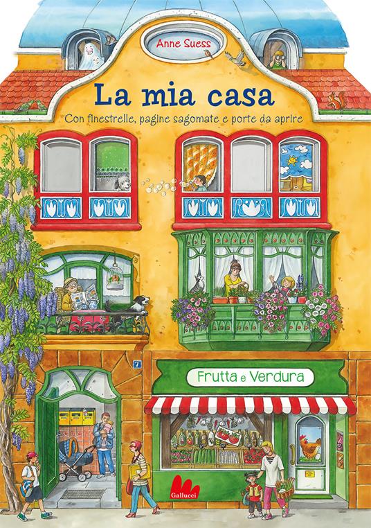 La mia casa. Libro-affresco. Ediz. a colori - Anne Suess - copertina