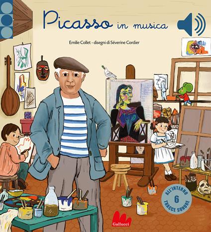 Picasso in musica. Ediz. a colori - Emilie Collet - copertina