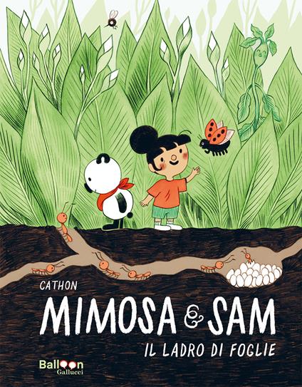 Il ladro di foglie. Mimosa e Sam. Ediz. a colori - Cathon - copertina