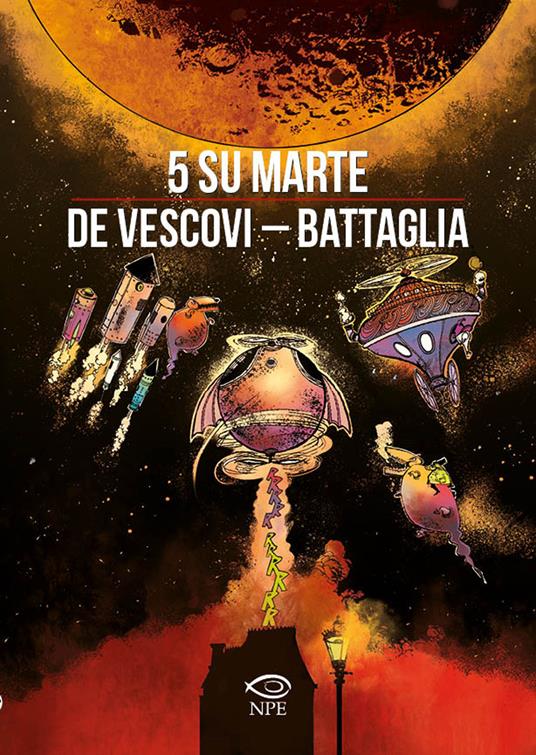 5 su Marte - Laura De Vescovi,Dino Battaglia - copertina