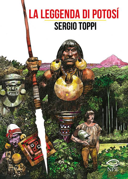 La leggenda di Potosì - Sergio Toppi - copertina