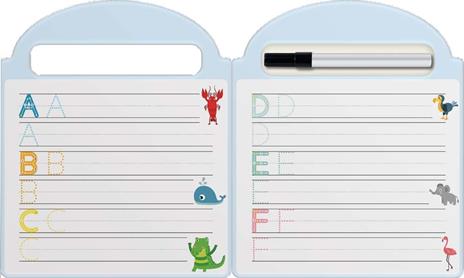 Imparo a scrivere le lettere. Ediz. a colori. Con pennarello magico - 2