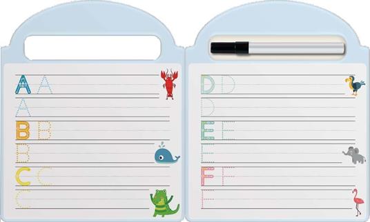 Imparo a scrivere le lettere. Ediz. a colori. Con pennarello magico - 2