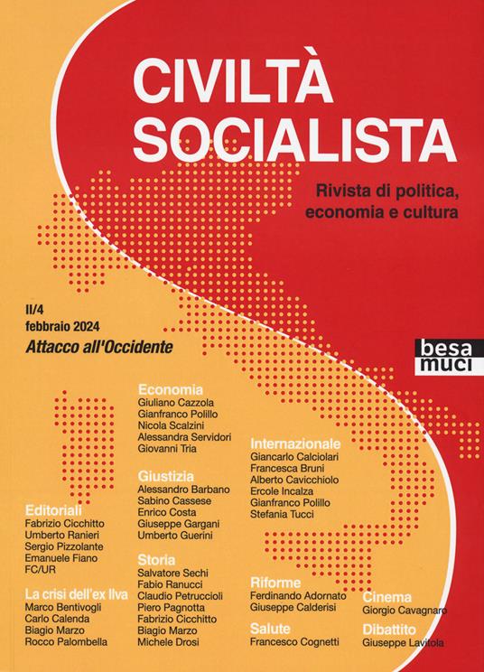 Civiltà socialista. Rivista di politica, economia e cultura. Vol. 4: Attacco all'Occidente - copertina