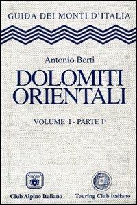 Dolomiti orientali. Vol. 1\1 - copertina