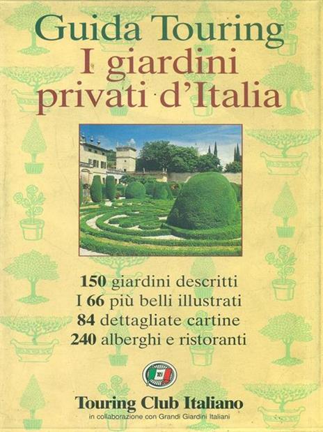 I giardini privati d'Italia - copertina