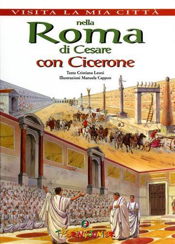 Nella Roma di Cesare con Cicerone - copertina
